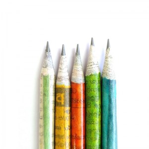 pack-de-5-crayons-en-papier-journal